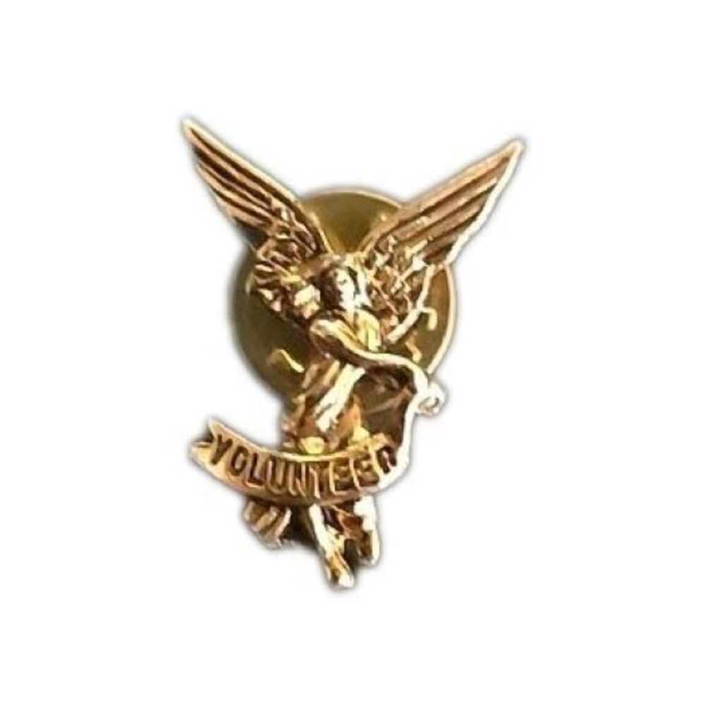 Volunteer Angel Tac Label Pin